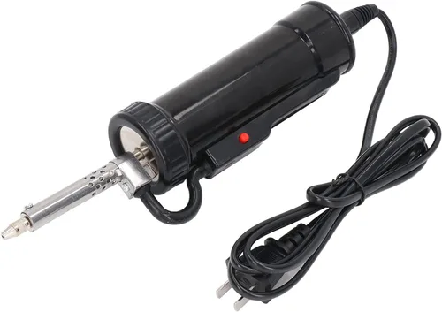 Miniatura 3 de Bomba desoldadora eléctrica con 3 puntas de succión, ventosa automática de soldadura al vacío de 350 W, enchufe de EE. UU. CA 110 V, acero