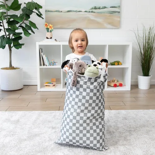 Miniatura 3 de Bumkins Bolsa Húmeda Colgante Impermeable Grande para Bebé, Lavandería, Ropa Sucia, Viajes, Traje de Baño, Pañales de Tela, Piscina, Toallas