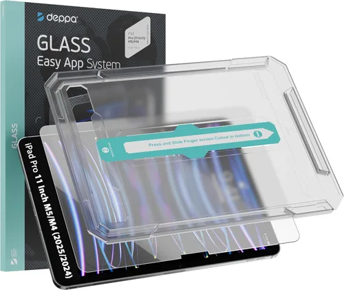 Miniatura 8 de Deppa Protector de pantalla para iPad Air de 11 pulgadas M4/M3/M2 (2026/2025/2024, 8ª/7ª/6ª generación) con kit de fácil instalación, compatible