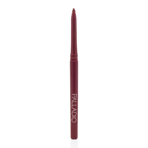 Miniatura 8 de Palladio Delineador de labios retráctil impermeable, color cremoso y de alto pigmento, fórmula antideslizante de larga duración, sin necesidad