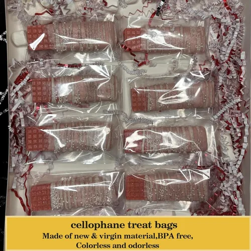 Miniatura 3 de 200 piezas de bolsas de celofán transparentes autoadhesivas de 5" x 7" (Ancho: 12.7 cm x Largo: 17.8 cm) de 2.8 mils, bolsas de polietileno