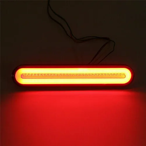 Miniatura 9 de Paquete de 2 barras de luces traseras LED de 9 pulgadas para remolque + parada de freno + conjunto de luces de señal de giro e identificación, tira