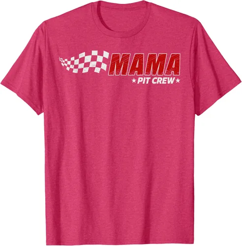 Miniatura 28 de Mama Pit Crew Race Car Birthday Family Matching Pit Crew Camiseta