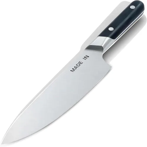Miniatura 8 de Made In Cookware - Cuchillo de chef de 20 cm - Fabricado en Francia - Espiga completa con mango de madera de olivo