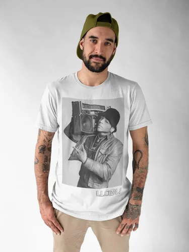 Miniatura 4 de Rock the Bells L.L. Cool J Boombox Photo - Camiseta de manga corta para hombre y mujer