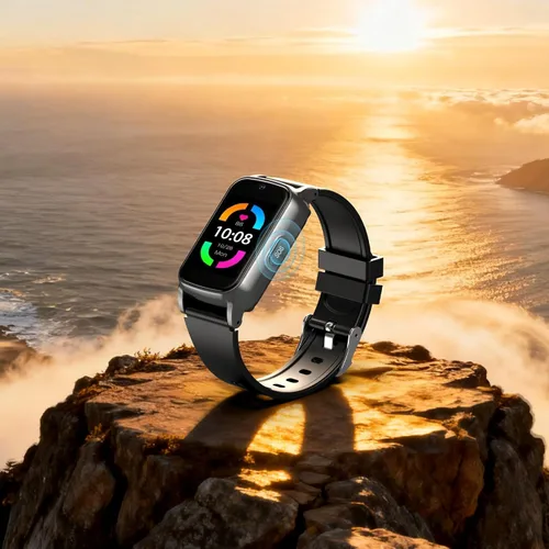 Miniatura 7 de Smart Watch for Seniors with Fall Detection -GPS Tracker with Video Call, SOS Button, Heart Rate & Step Counter, Alarm for Elderly Men & Women -No