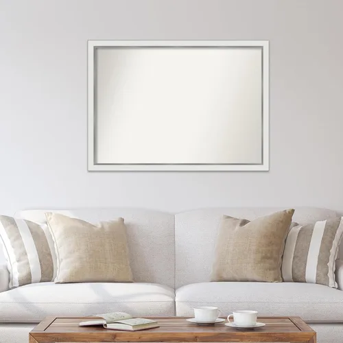 Miniatura 784 de Amanti Art Espejo personalizado, espejo estrecho de baño de oro blanco, espejo de pared o espejo de tocador de baño sobre el fregadero