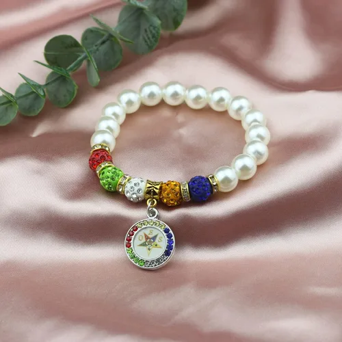Miniatura 4 de Pulsera OES de la Orden de la Estrella del Este, pulsera de la hermandad de mujeres y niñas