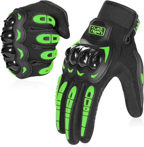 COFIT Guantes de motocicleta transpirables, Guantes de motocicleta para pantalla táctil antideslizantes con buen agarre, protección de nudillos