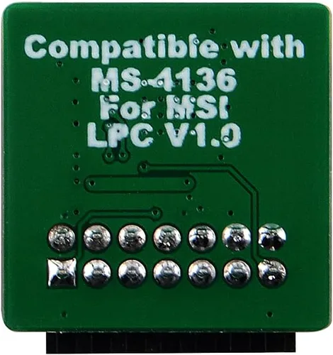 Miniatura 2 de Módulo TPM2.0 TPM LPC 14Pin Módulo con infineon SLB9665 para MSI Motherboard Compatible con TPM2.0 (MS-4136)
