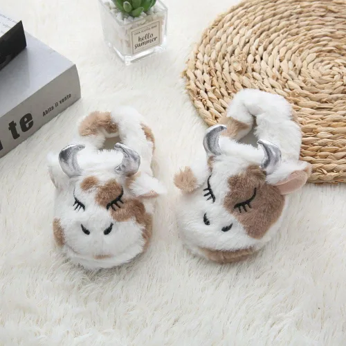 Miniatura 2 de Pantuflas antideslizantes de interior de dibujos animados para bebés y niñas