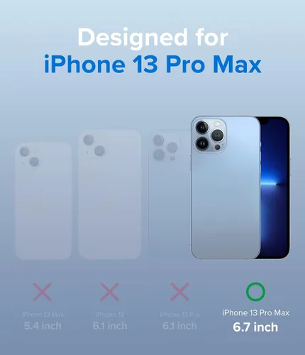 Miniatura 2 de Ringke Fusion funda compatible con iPhone 13 Pro Max, translúcida, antihuellas, dura, parte trasera esmerilada, con bordes protectores suaves