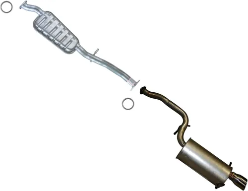 Piezas de recambio de la asamblea del resonador del tubo de extensión y del silenciador trasero para 2006 2007 Subaru Impreza WRX EJ255
