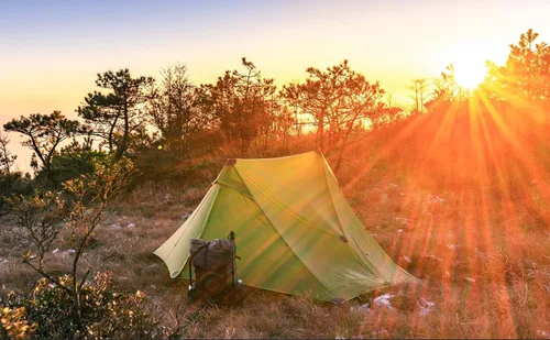 Miniatura 6 de 3F UL Gear Lanshan PRO Lanshan Tienda de campaña ultraligera Tienda de campaña ultraligera para 3 estaciones para 1 persona o 2 personas, camping