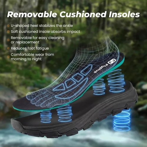 Miniatura 6 de Men's Military Tactical Boots Waterproof Lightweight Hiking Boots Durable Non-Slip Combat Boot For Work