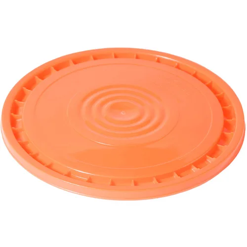 Miniatura 10 de Meranti Tapa de cubo reutilizable de 3.5, 5, 6 y 7 galones, grado alimenticio, color negro, paquete de 1