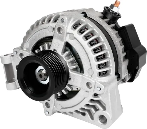 Miniatura 27 de Alternador apto para Chevy para Buick, reemplazo de alternador de alto rendimiento para 1 un cable autoexcitante, para alternador GM Chrome ADR0335