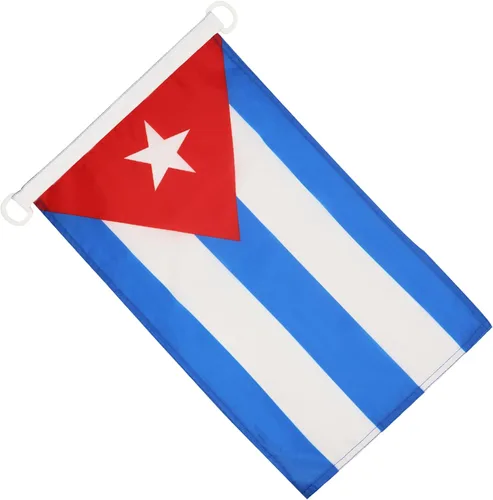 Miniatura 2 de Bandera NÁUTICA de Cuba 18'' x 12'' - Banderas cubanas 30 x 45 cm - Banner 12x18 in para barco - AZ FLAG