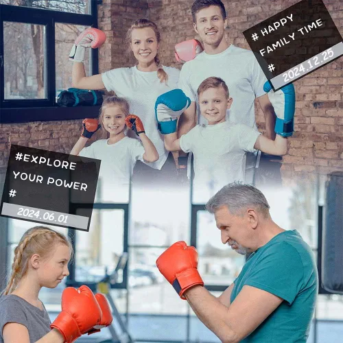 Miniatura 7 de Guantes de boxeo mejorados para niños y niñas de 3 a 8 años, guantes de boxeo para entrenamiento de niños, guantes de boxeo para niños, para saco