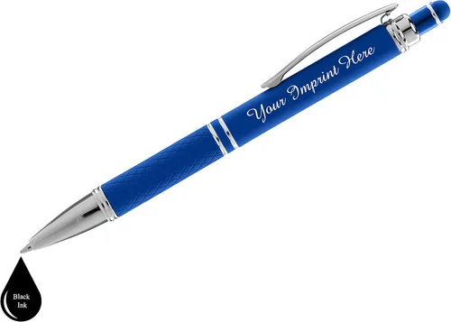 Miniatura 4 de ExpressDesigns™ - Set de regalo de bolígrafos personalizados - Paquete de 2 bolígrafos de metal suave al tacto con caja de regalo - Bolígrafo