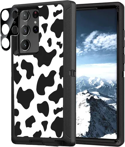 Miniatura 11 de Funda compatible con Samsung Galaxy S22 Ultra para hombres y niños, funda de camuflaje con protector de lente de cámara resistente