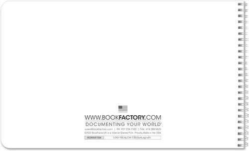 Miniatura 42 de BookFactory Libro de registro del fabricante e importador de armas de fuego/Libro de registro de adquisición y disposición/Libro de registro