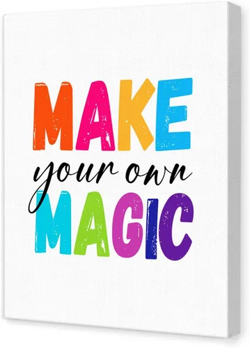 Miniatura 11 de JANLAN Dream Believe Achieve Wall Decor,Inspirational Positive Quotes Canvas Wall Art for Kids Room Classroom Nursery Playroom 11x15 Inch