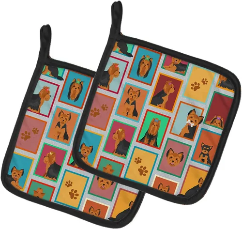 Miniatura 40 de Caroline's Treasures MLM1149PTHD - Juego de soportes para ollas de cocina resistentes al calor, almohadillas calientes para horno para cocinar