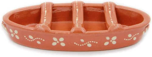 Miniatura 2 de Tostador tradicional de salchicha de terracota de arcilla portuguesa (N. 3 Grande)