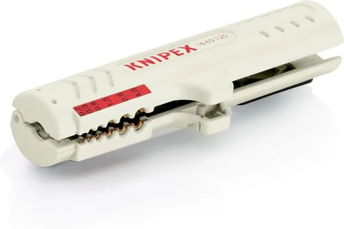 Miniatura 2 de KNIPEX - Herramientas 16 65 125 SB - Herramienta de pelado de cables de datos (1665125SB)