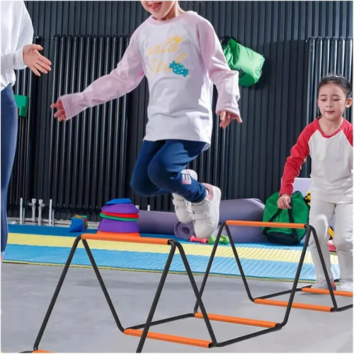 YXXSDP Entrenamiento de velocidad obstáculos para niños, juego de entrenamiento de obstáculos de agilidad ligero para la escuela, equipo de práctica