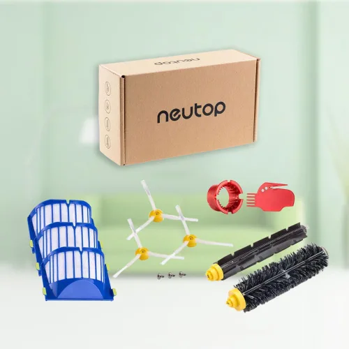 Miniatura 6 de Piezas de repuesto compatibles con iRobot Roomba 675 677 671 670 665 655 645 694 692 614, incluye batidor flexible y cepillo de cerdas herramienta