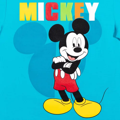 Miniatura 3 de Disney Mickey Mouse T-Shirt and Shorts Outfit Set Infant to Big Kid Sizes (12 Months - 12)
