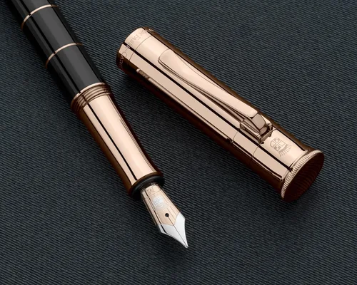 Miniatura 4 de Graf von Faber-Castell Pluma Estilográfica Anello Oro Rosa - Mediano