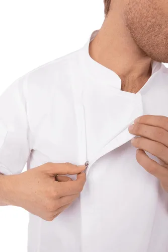 Miniatura 4 de Chef Works Abrigo de chef Rochester para hombre
