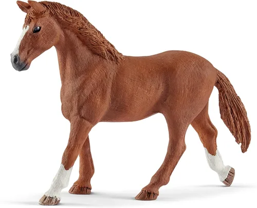 Miniatura 6 de Schleich Horse Club - Juego de caballos de huésped de Hannah, juego de 20 piezas con establo de caballos que incluye yegua, potro, muñeca Hannah