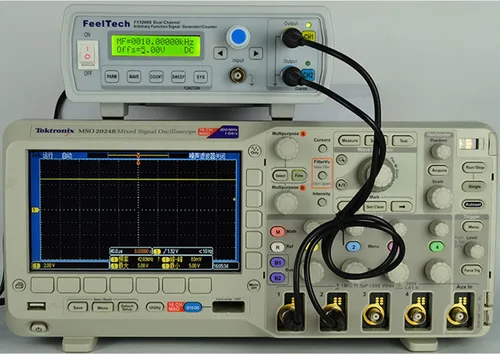 Miniatura 5 de FY3200S 12MHz Generador de Señal DDS Generador de Función Digital de Doble Canal Generador de Frecuencia Generador de Frecuencia Medidor