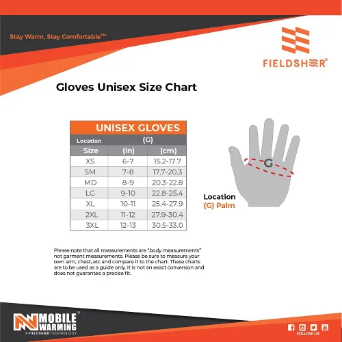 Miniatura 5 de Fieldsheer Storm - Manopla calefactada con batería para hombres y mujeres