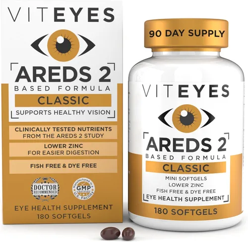 Miniatura 10 de VITEYES® AREDS 2 cápsulas blandas, 120 unidades - Vitamina para ojos de dosis diaria única