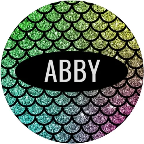Miniatura 3 de Abby Gift - Agarre de sirena con diseño de arco iris, color rosa y azul y verde