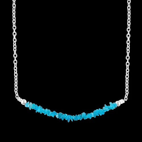 Miniatura 24 de Gempires - Collar de barra de chips naturales, cristales curativos de energía, regalo de cumpleaños, regalo para ella, joyería de piedras preciosas
