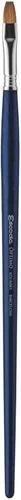 Speedball Art Products Escoda Optimo Series Artist Oil & Acrylic Cepillo de pintura brillante de mango largo, tamaño 0, Pure Kolinsky