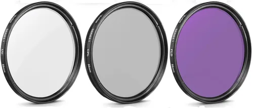 Miniatura 2 de Juego de filtros de 2.165 in 7 piezas para cámara Sony Alpha A7 Series con lente de 1.102-2.756 in, a6600 con lente de 0.709-5.315 in - Incluye kit