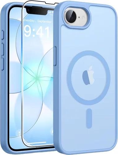 Miniatura 161 de FNTCASE - Funda para iPhone 16 Pro: magnética, mate, translúcida, de grado militar, protectora contra caídas, resistente, fina, duradera y a prueba