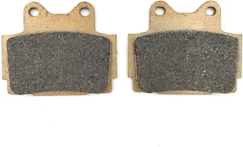 Miniatura 6 de Pastillas de freno de disco para Yamaha FZ 600 FZ600 S/T/U 1987 1988 motocicleta delantero/trasero pastillas accesorios (color : 1 par delantero)