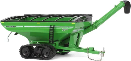 Miniatura 2 de Spec Cast 1/64 Green Unverferth X-Treme 1319 Carro de grano con orugas UBC-031