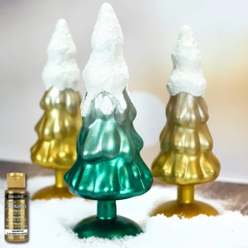 Miniatura 5 de DecoArt DASK268 – Pintura de acabado Dazzling Metallics – paquete de muestras