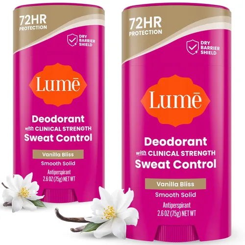 Miniatura 10 de Lume Desodorante Plus Control de Sudor - Barra Sólida Suave - Antitranspirante de Fuerza Extra - Control de Olor y Sudor de 72 Horas - Sin