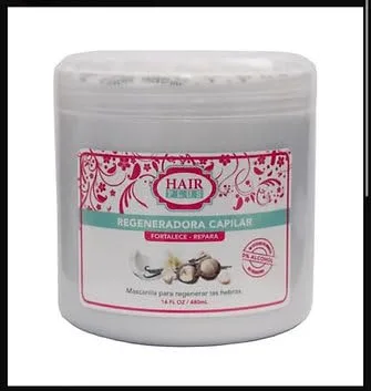 Hair Plus Mascarilla Regeneradora Capilar - Hidratante y Antifrizz – Brillo y Suavidad - Mascarilla Regeneradora Hair Plus – Hidratante y Anti-Frizz