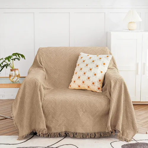 Miniatura 21 de MYSKY HOME - Funda para sofá, fundas para sofás, funda para silla extragrande, funda para sofá geométrico de color chocolate, funda para sofá